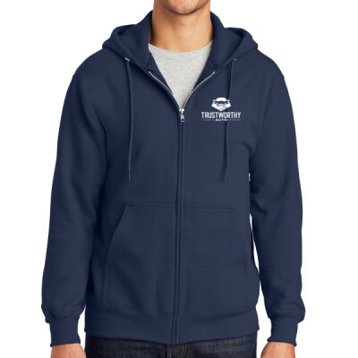 TRW - Essential Fleece Full Zip Hooded Sweatshirt Thumbnail