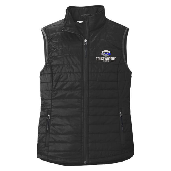 TRW - Women's Packable Puffy Vest Thumbnail