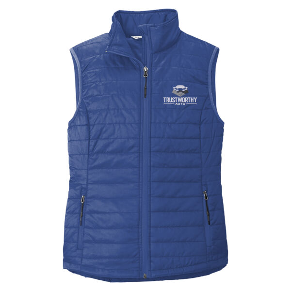 TRW - Women's Packable Puffy Vest Thumbnail