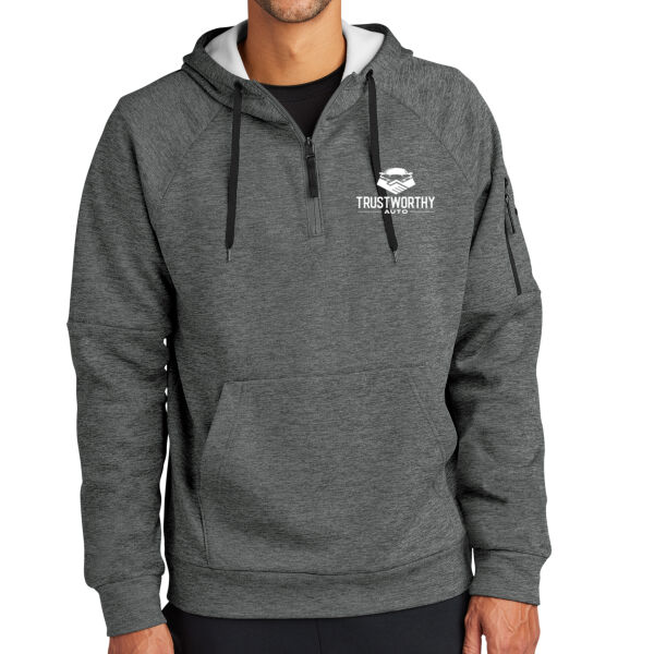 TRW - Nike Therma FIT Pocket 1/4 Zip Fleece Hoodie Thumbnail