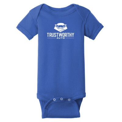 TRW - Infant Short Sleeve Baby Rib Bodysuit Thumbnail
